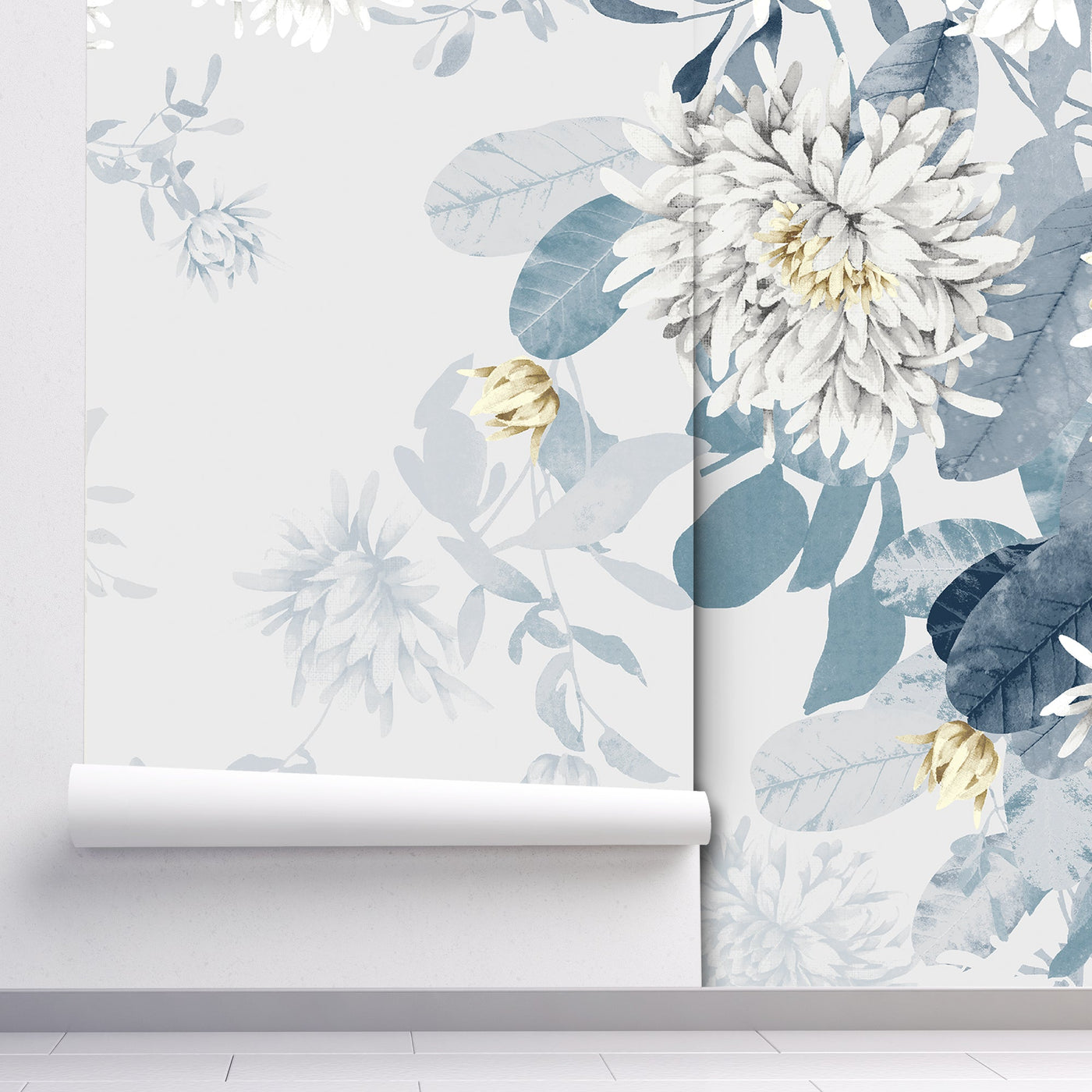 Chrysanth Wallpaper-Wallpaper-LUXOTIC