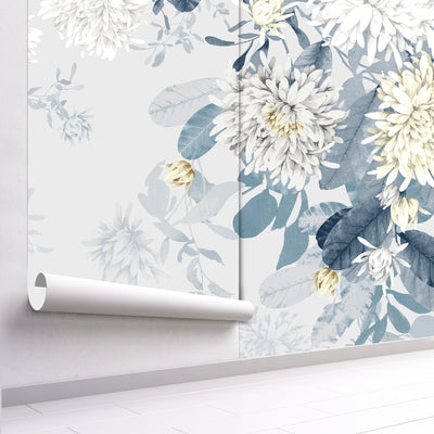 Chrysanth Wallpaper-Wallpaper-LUXOTIC