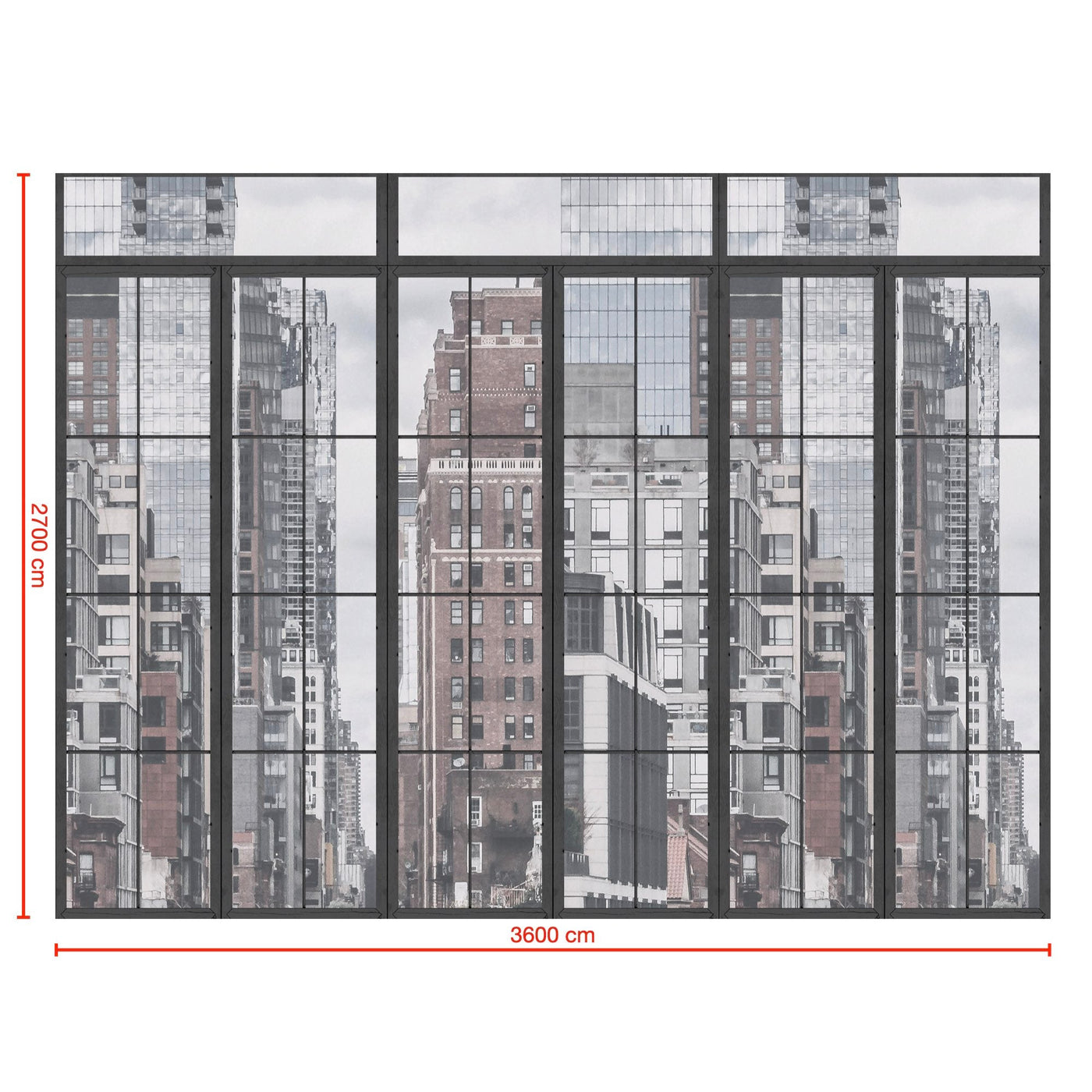 City Skyline Wallpaper-Wallpaper-LUXOTIC