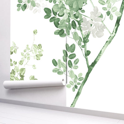 Dappled Leaf Wallpaper-Wallpaper-LUXOTIC