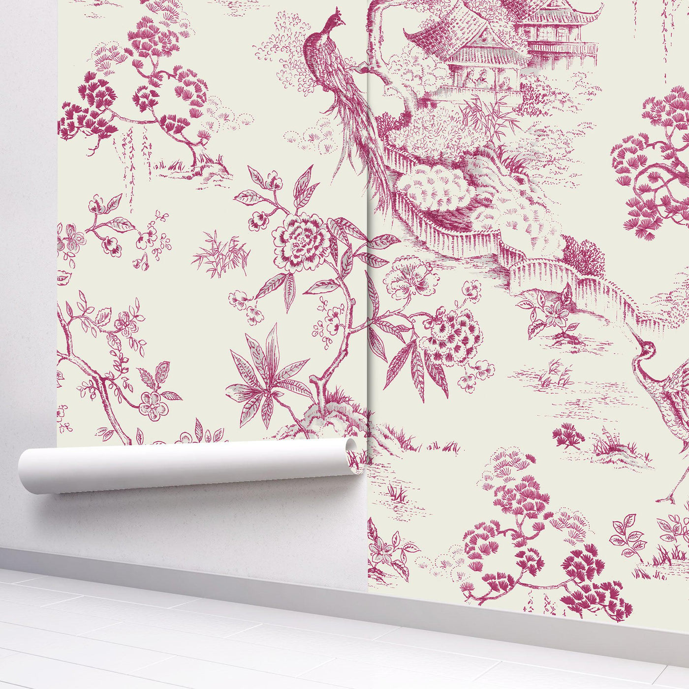 Empress Garden Wallpaper-Wallpaper-LUXOTIC