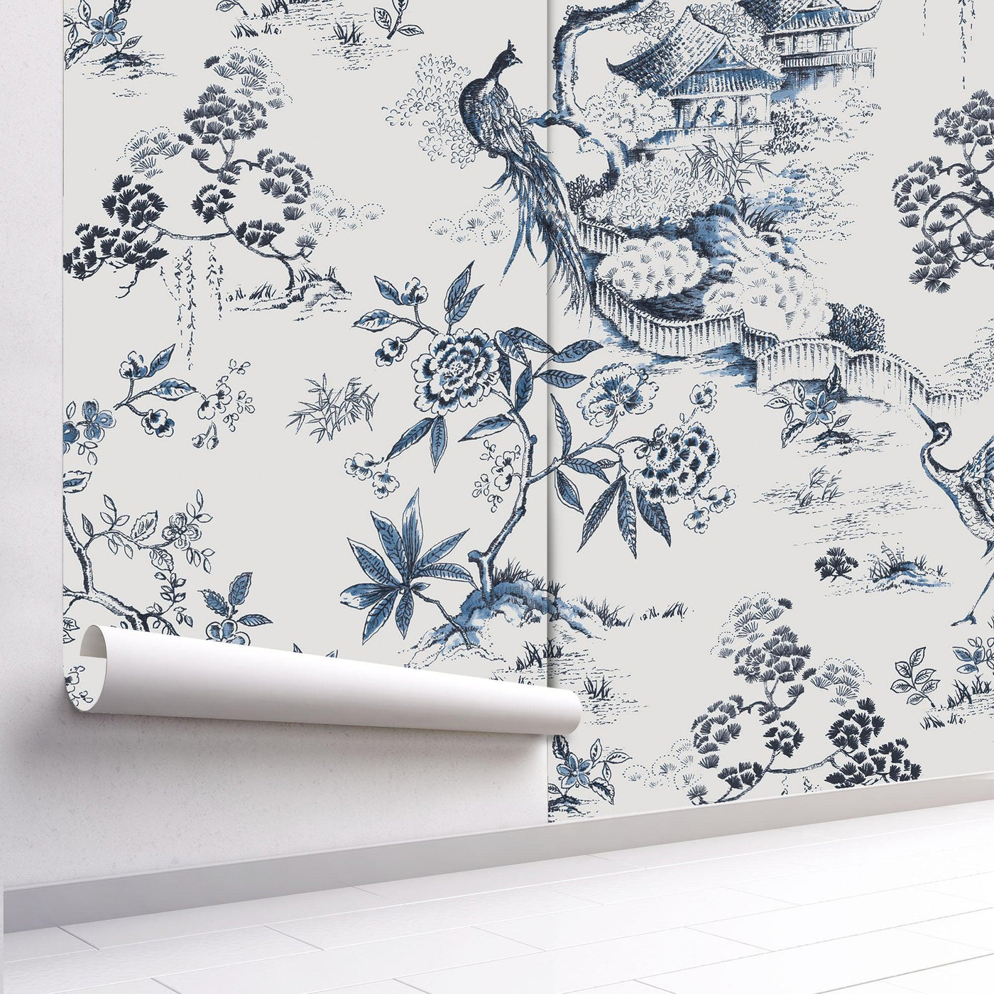 Empress Garden Wallpaper-Wallpaper-LUXOTIC