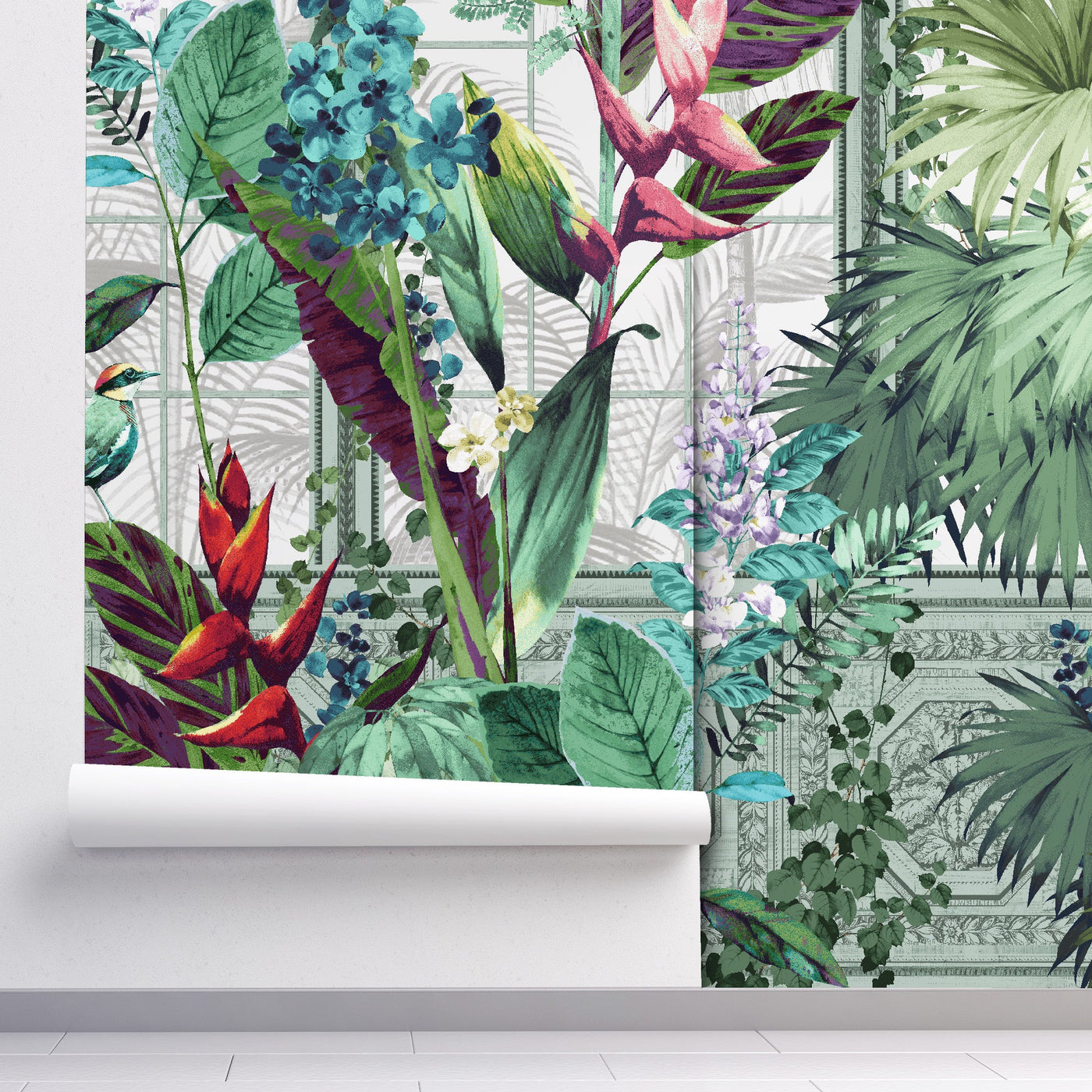 Greenhouse Wallpaper-Wallpaper-LUXOTIC