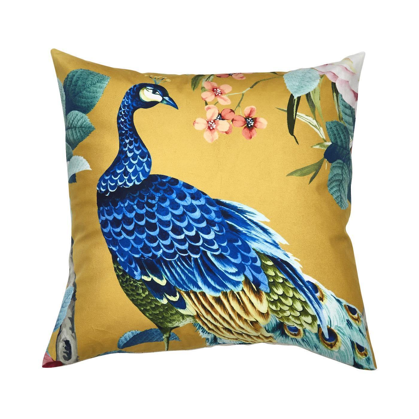 Peacock 50x50cm Cushion Cover-Cushion-LUXOTIC