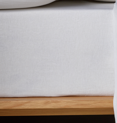 Pure Linen Fitted Sheet-Fitted Sheet-LUXOTIC