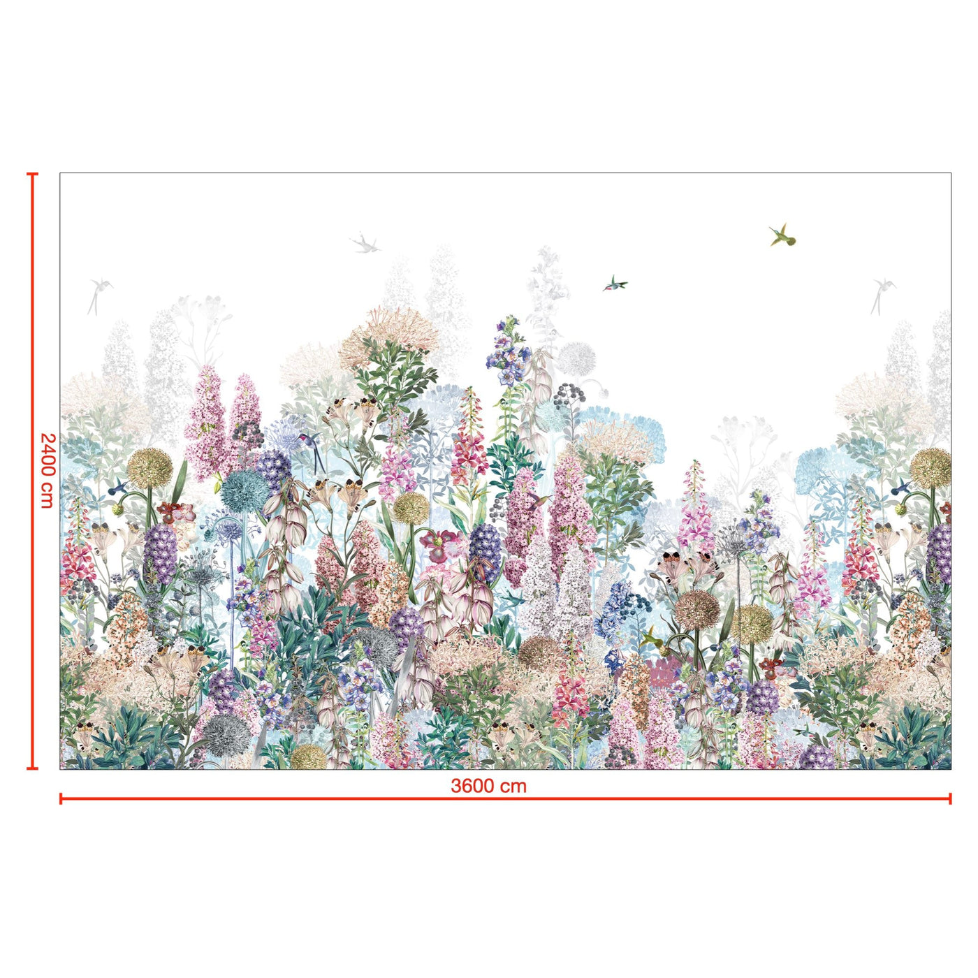 Spring Garden Wallpaper-Wallpaper-LUXOTIC