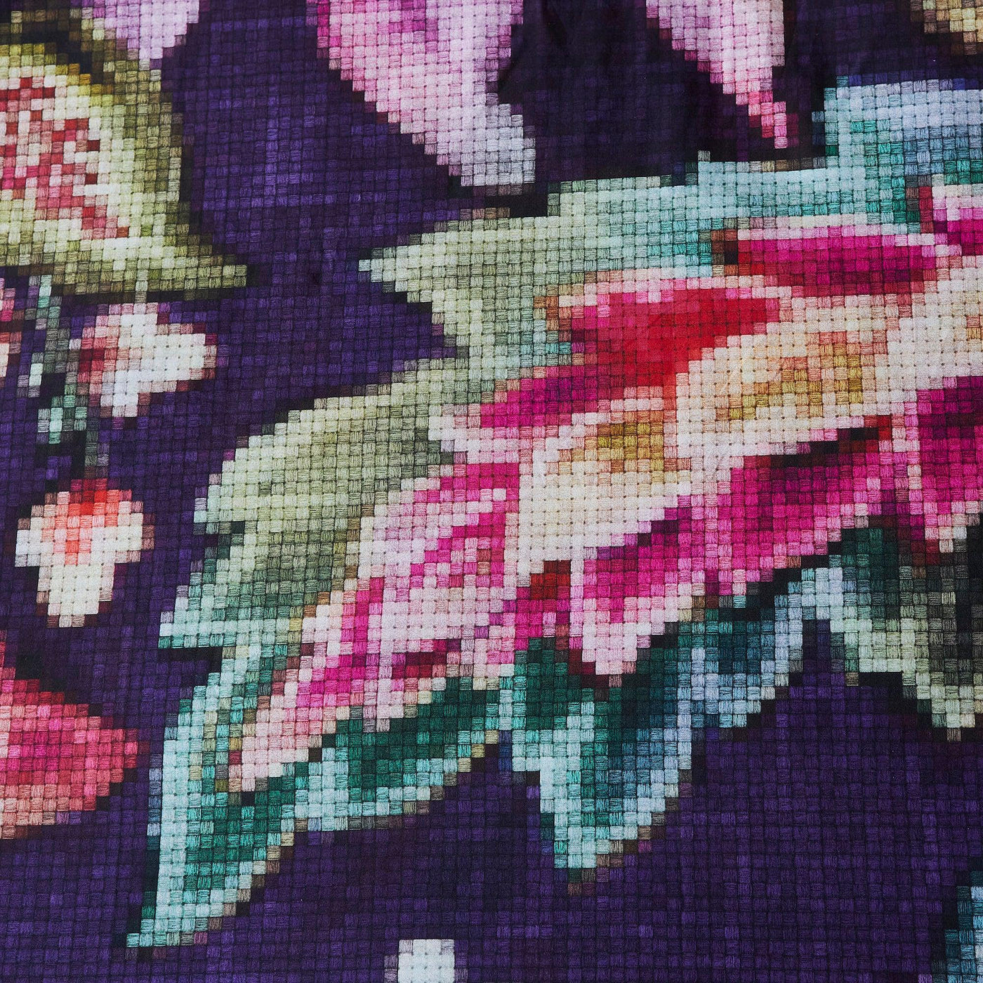 Jacobean Purple Quilt Cover Set-Quilt Cover Set-LUXOTIC